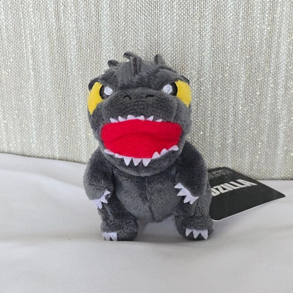Godzilla Round1 Plush Keychain NWT